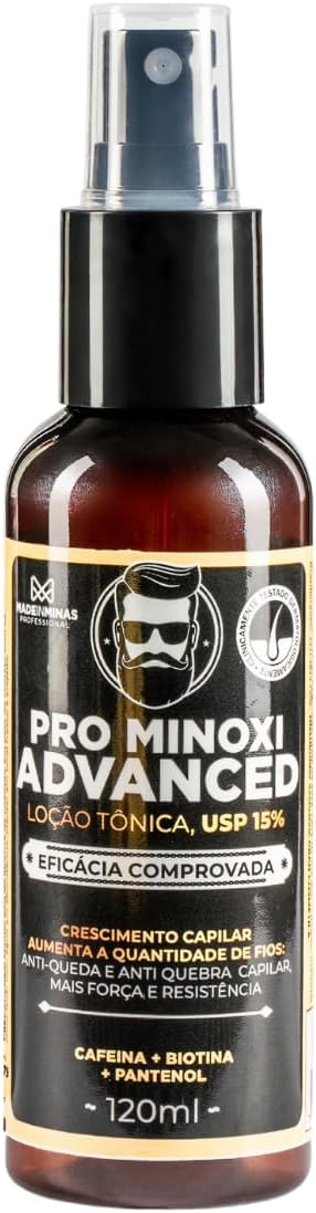 Tônico Pro Minoxi Advanced: a solução definitiva para crescimento capilar e barba perfeita! 1