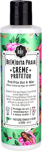 Bem dita Praia, Creme protetor, Lola Cosmetics