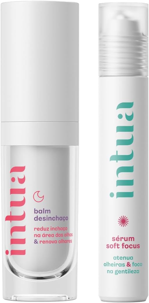 Dupla Bolsas & Olheiras Intua Beauty - 12 e 15ml