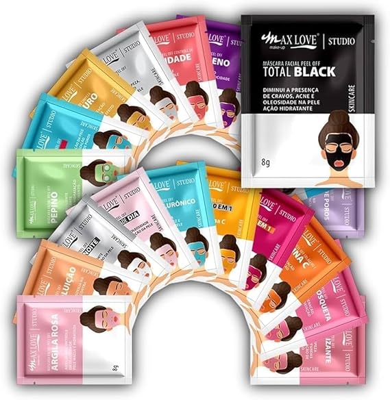 Kit de 10 Máscaras Faciais com Ácido Hialurônico: Hidratação Intensa e Renovação da Pele para um Visual Radiante!