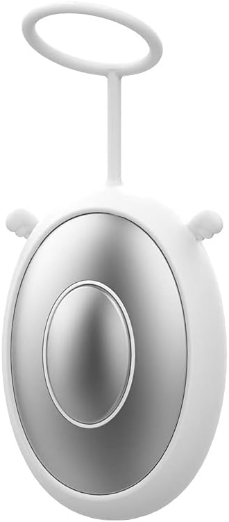 Dispositivo de auxílio do sono, mini instrumento de sono inteligente de microcorrente portátil, alivia a ansiedade e a depressão do sono massageador (branco)