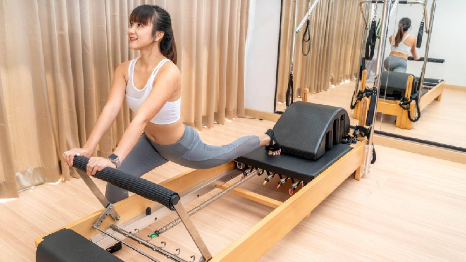 Pilates for ABS: esculpem seu núcleo com esses 15 exercícios 9 Exercícios de reformador de Pilates