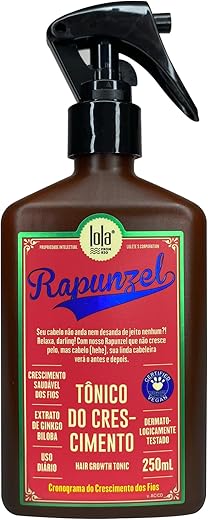 Tônico de crescimento Rapunzel, Lola Cosmetics