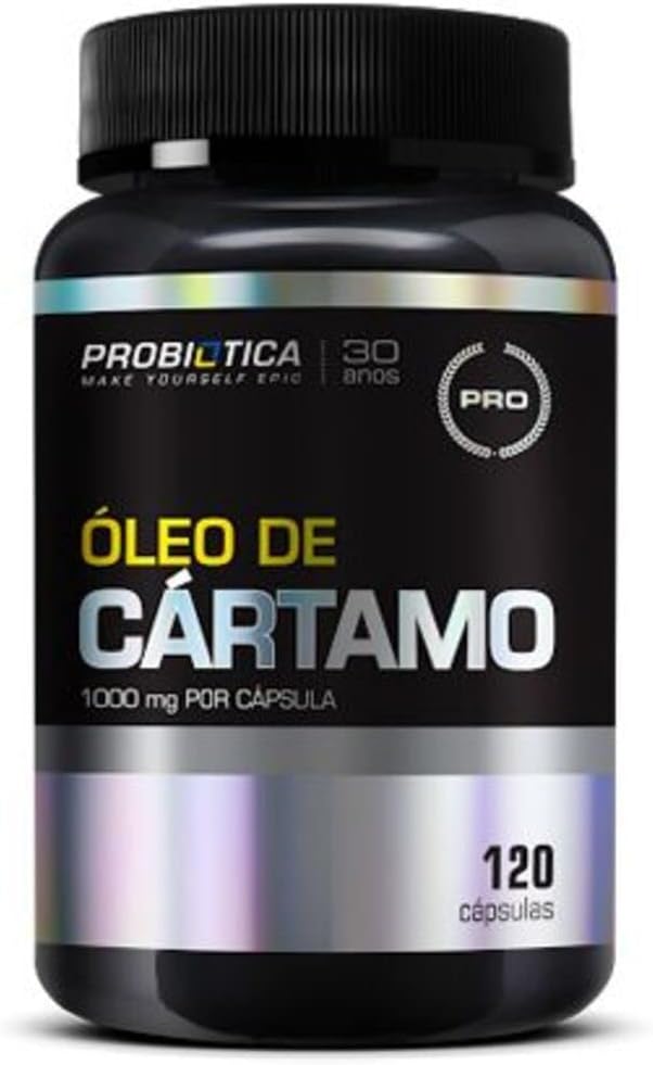 Óleo de Cártamo - 120 Cápsulas, Probiótica