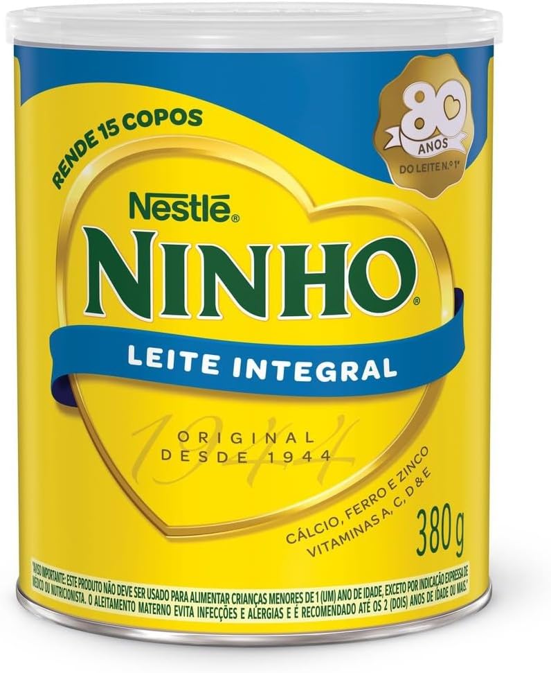 Ninho - Leite em Pó, Integral, 380g