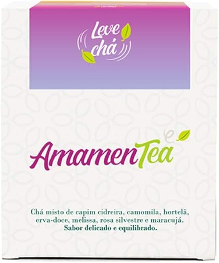 Amamentea Cha de Amamentaçao 60 Saches Leve Cha