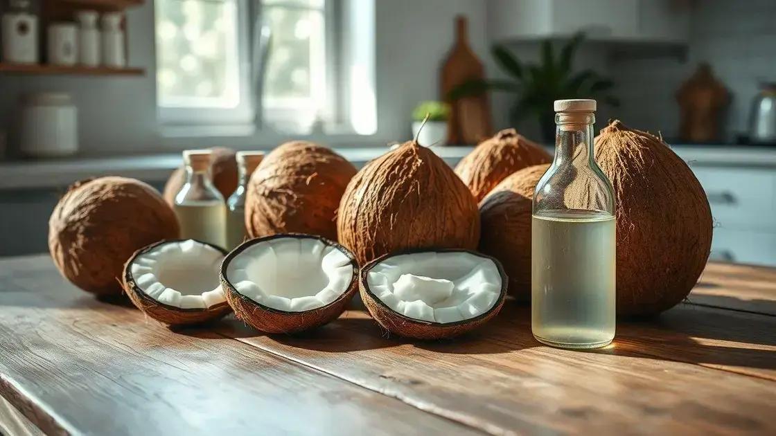 Óleo de Coco: Benefícios, Usos e Como Fazer em Casa 1 Óleo de Coco: Benefícios, Usos e Como Fazer em Casa