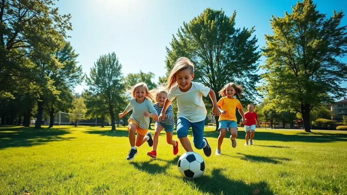 Dicas para Estimular Crianças e Adolescentes a Praticar Atividade Física 1 Dicas para Estimular Crianças e Adolescentes a Praticar Atividade Física