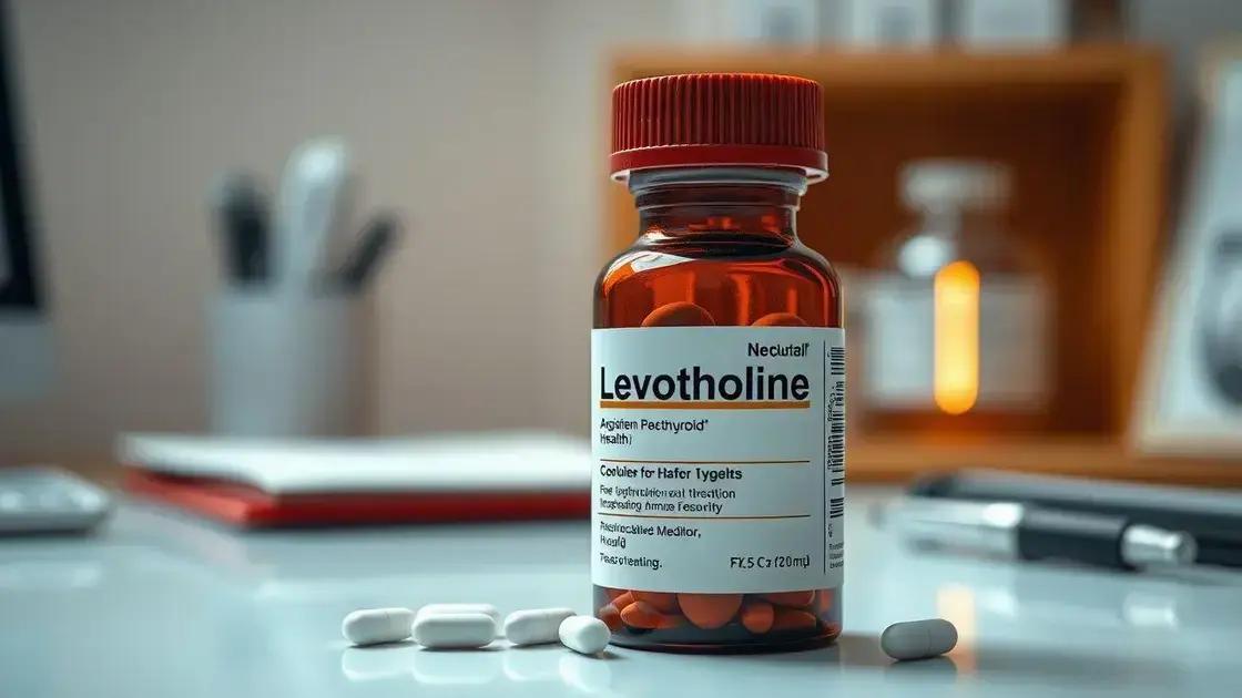 Levotiroxina: Tratamento para Hipotireoidismo e Efeitos Colaterais 1 Levotiroxina: Tratamento para Hipotireoidismo e Efeitos Colaterais
