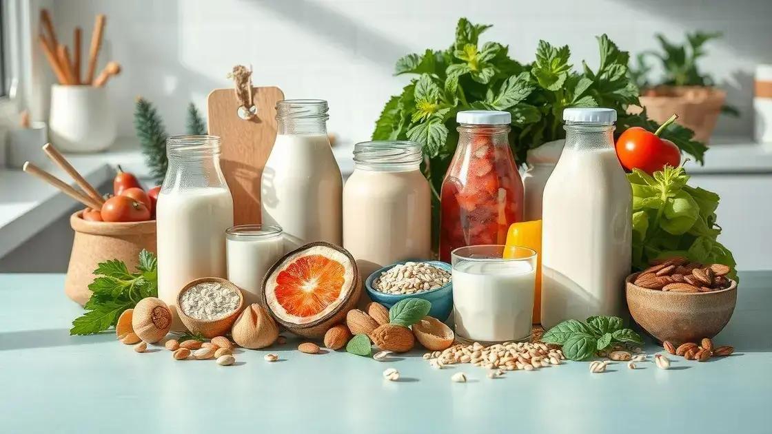 5. Bebidas Vegetais: Opções saudáveis 5. Bebidas Vegetais: Opções saudáveis