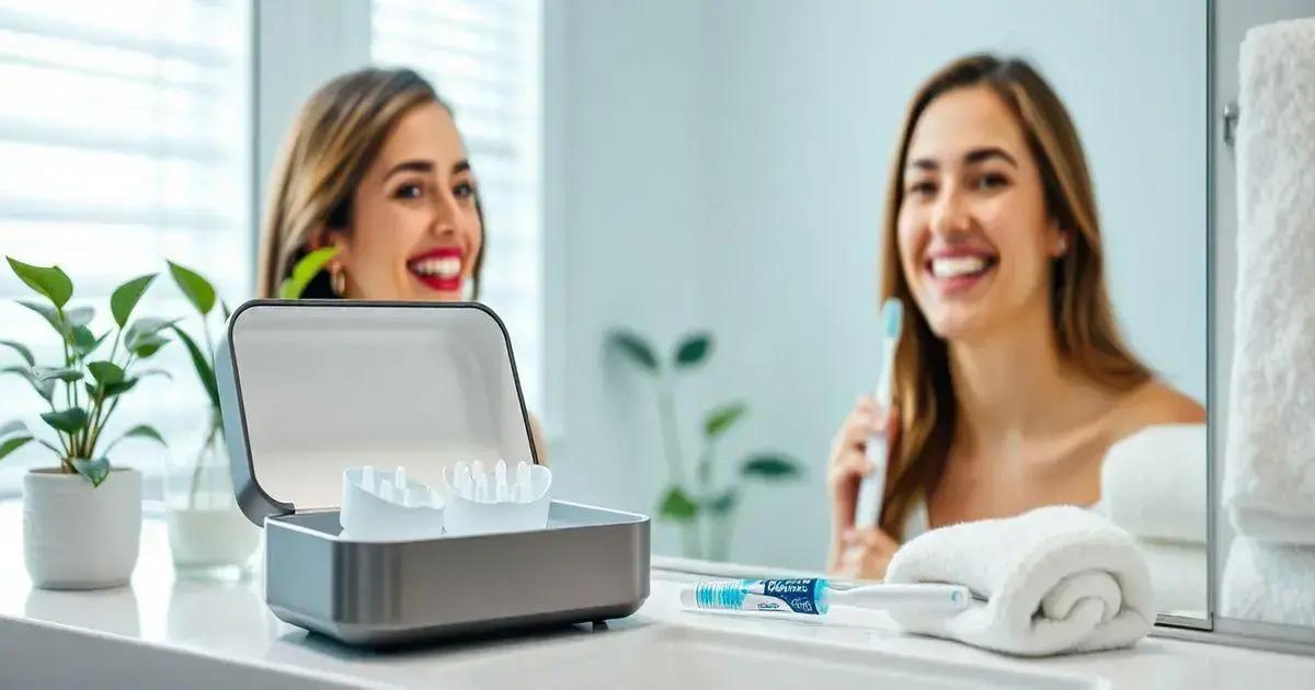 7. Bandejas de Clareamento: Praticidade em Casa