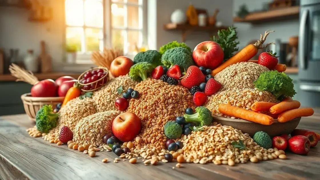 Cereais Integrais: O Poder das Fibras Insolúveis