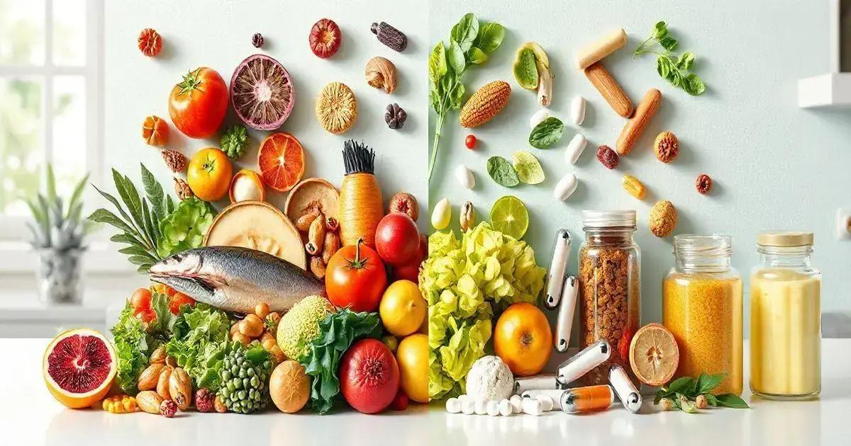 Diferença entre alimentos funcionais e suplementos