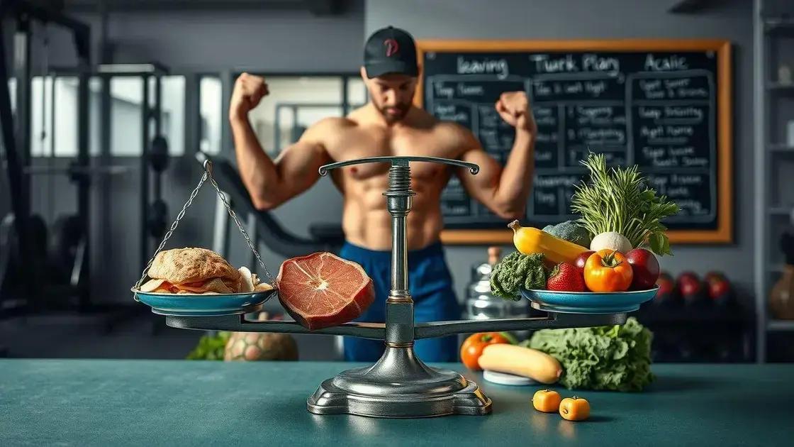 Importância da alimentação na hipertrofia