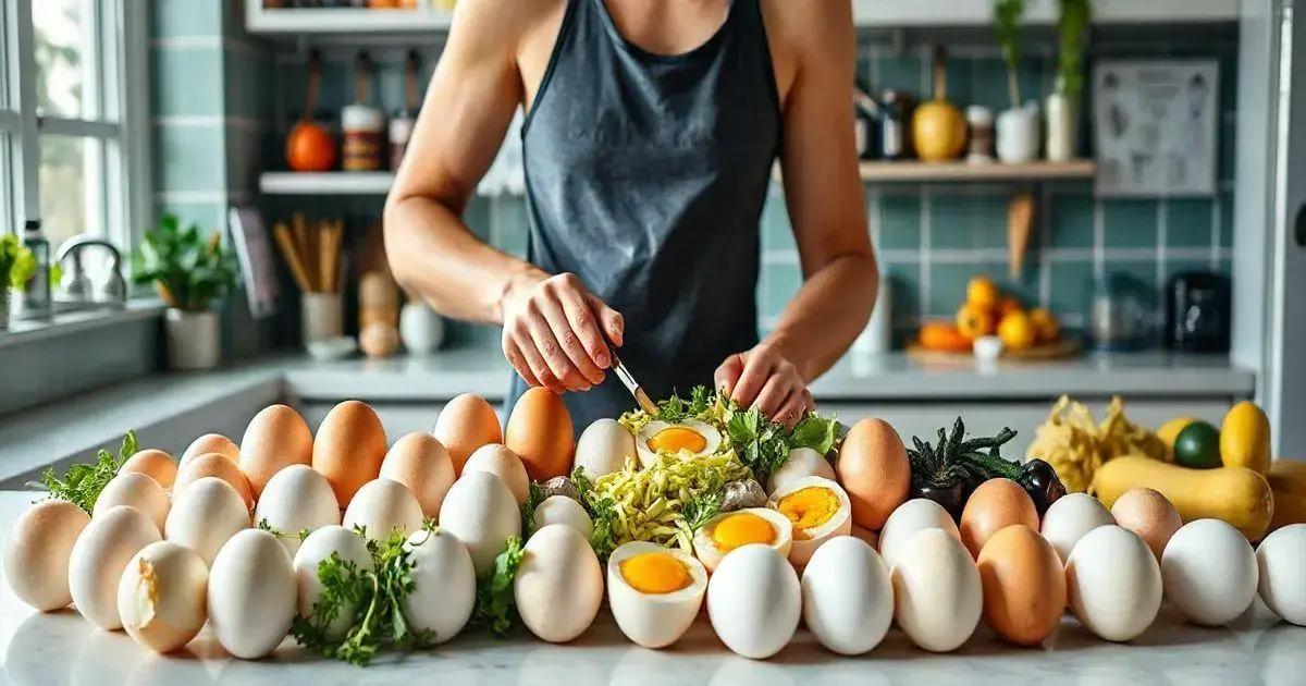 O que acontece no seu corpo ao comer 40 ovos por dia?
