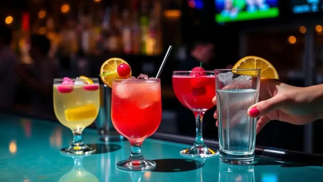 4. Tipos de bebidas a evitar