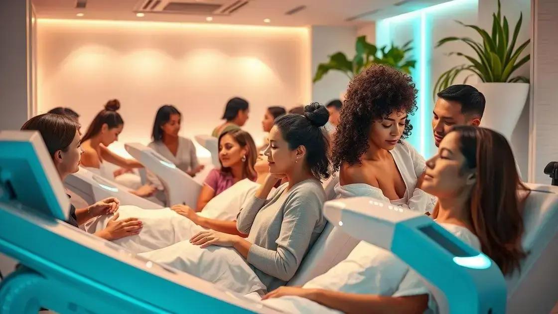 A procura crescente por tratamentos estéticos