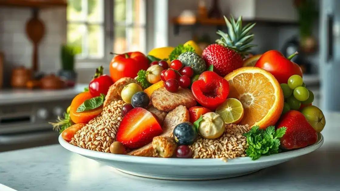 Alimentação e nutrientes essenciais