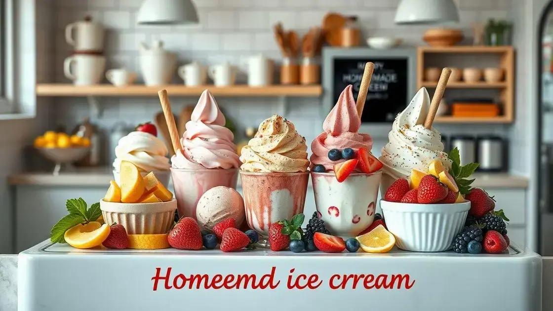 Aprenda a fazer sorvete caseiro: receitas deliciosas para refrescar 1 Aprenda a fazer sorvete caseiro: receitas deliciosas para refrescar