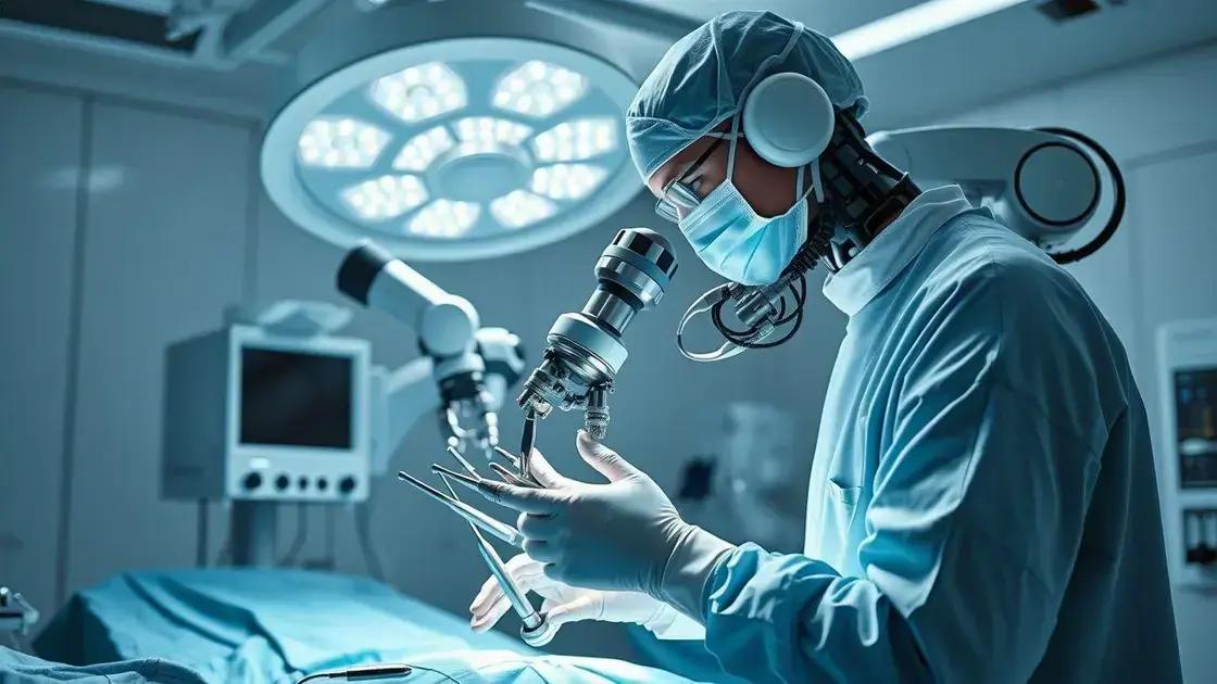 Benefícios da cirurgia robótica Benefícios da cirurgia robótica