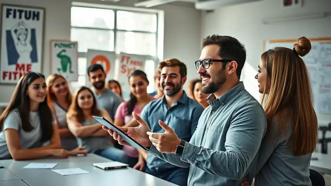 Capacitação e treinamento de funcionários