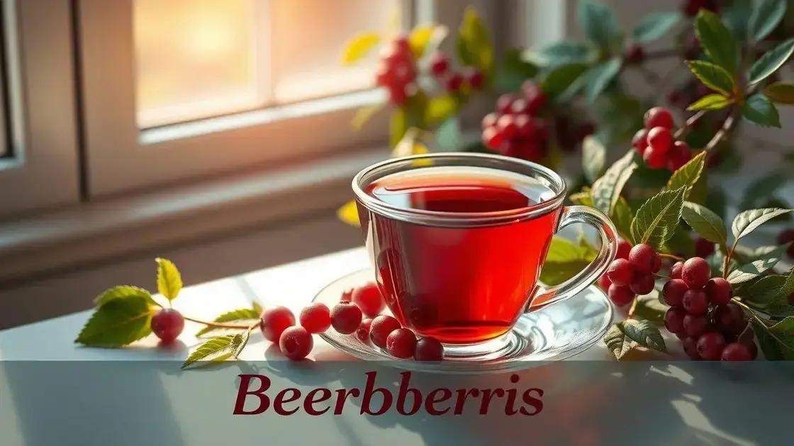 Chá de uva-ursina Chá de uva-ursina