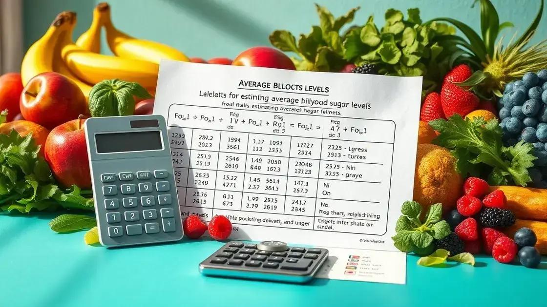 Como calcular a glicemia média estimada