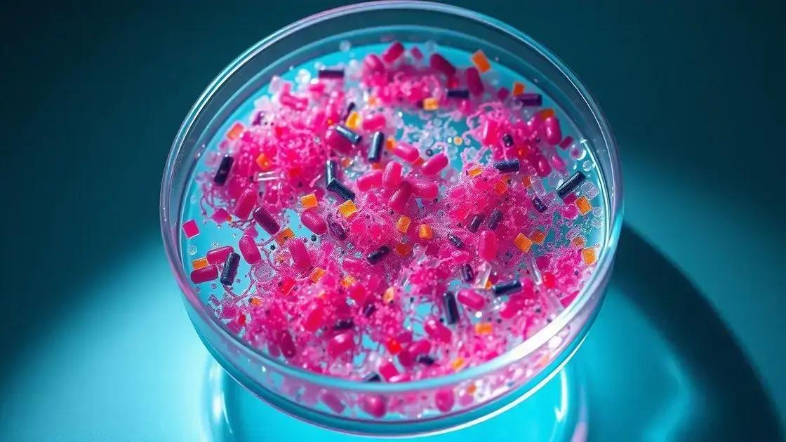 Como os microplásticos fortalecem superbactérias resistentes a antibióticos