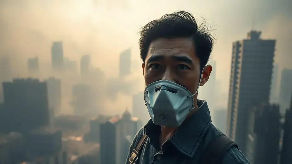 Crescimento do câncer de pulmão por poluição em não fumantes aumenta