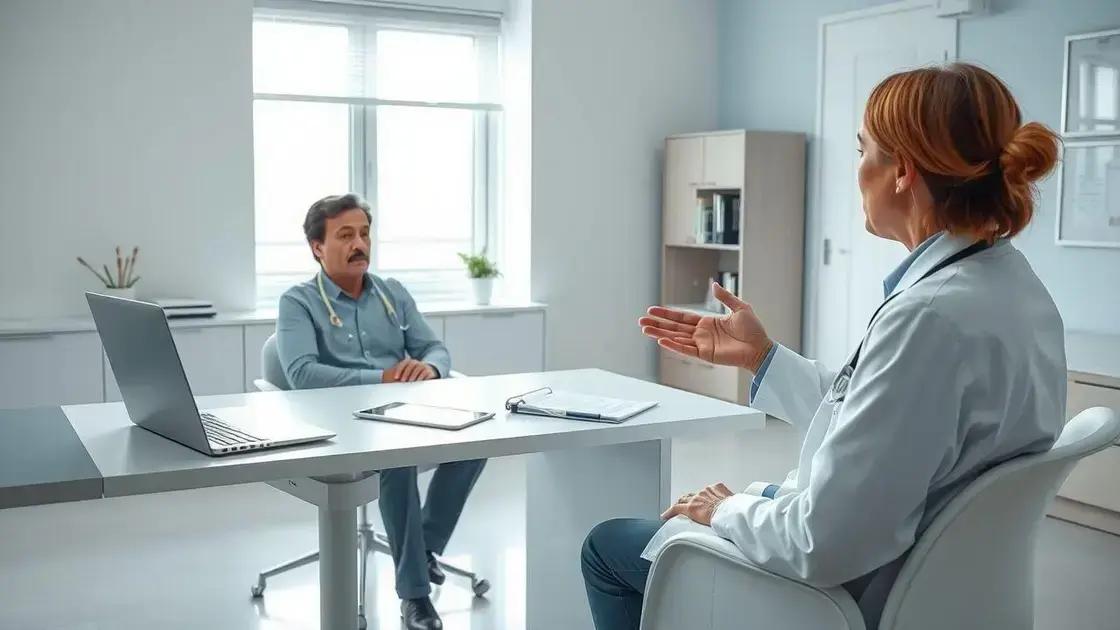 Importância do acompanhamento médico