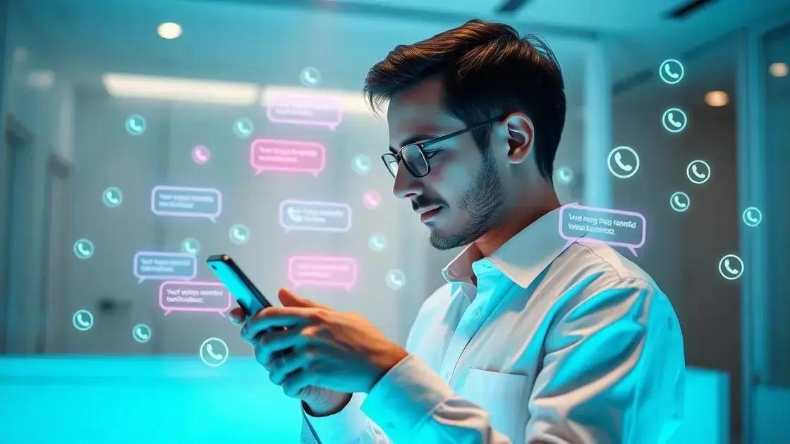 Inteligência Artificial no WhatsApp