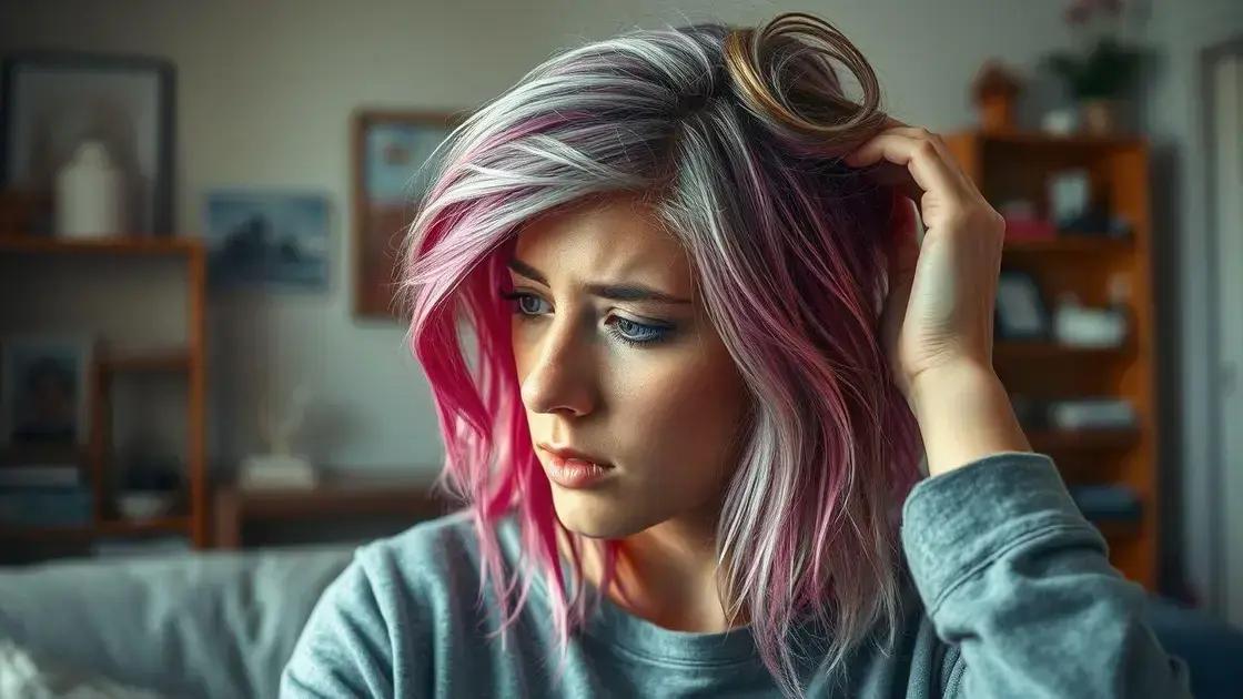 O impacto do estresse na cor do cabelo