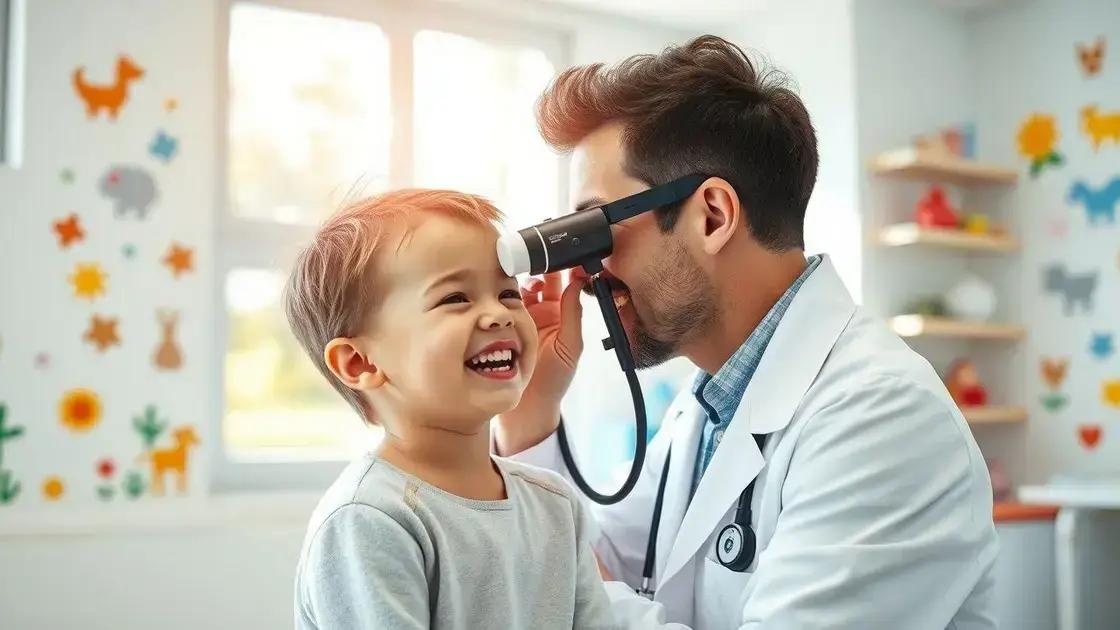 Oftalmologista pediátrico: cuidados com as crianças