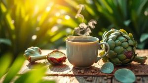 Os incríveis benefícios do chá de alcachofra para a saúde e emagrecimento