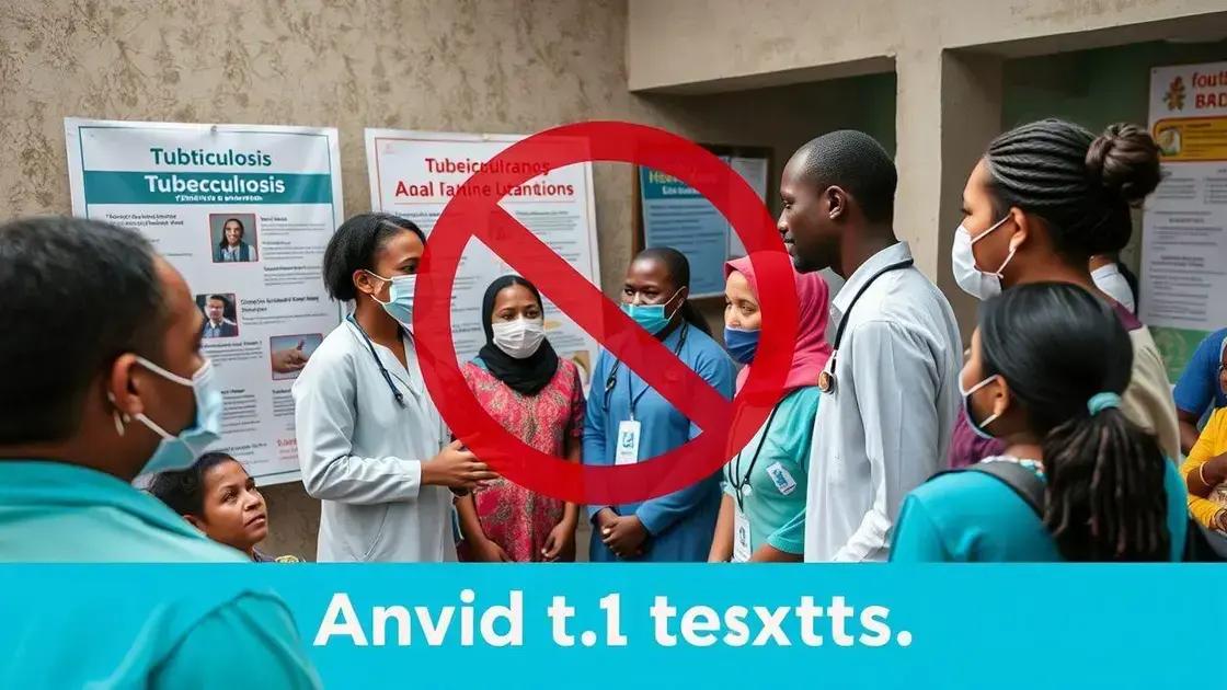 Relação entre Saúde Pública e Tuberculose