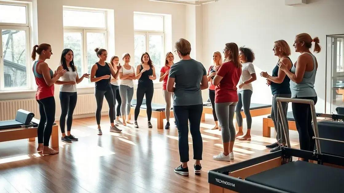 Colaboração com Renomados Instrutores de Pilates Colaboração com Renomados Instrutores de Pilates