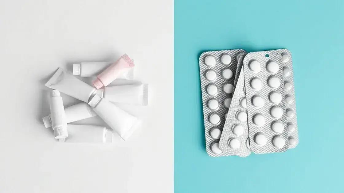 Comparativo: Pomadas vs. Tratamento Oral
