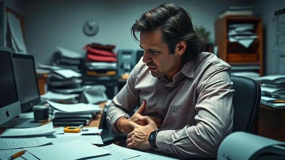 Diarreia e o estresse