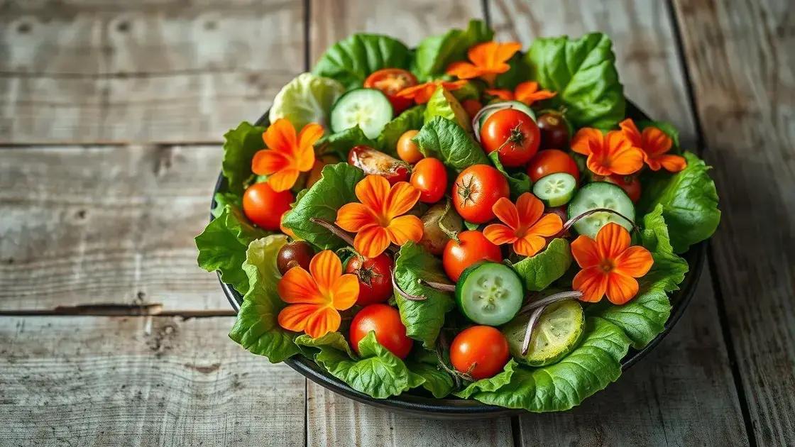 Dicas para incluir a capuchinha nos pratos