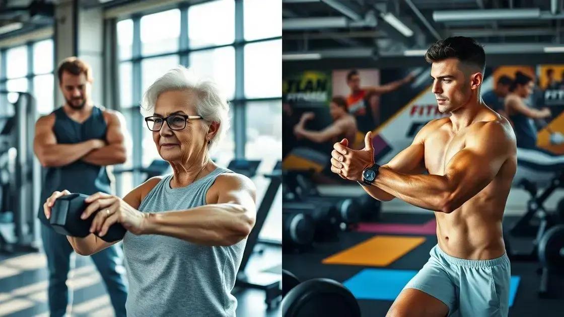 Idade e objetivos de treino Idade e objetivos de treino