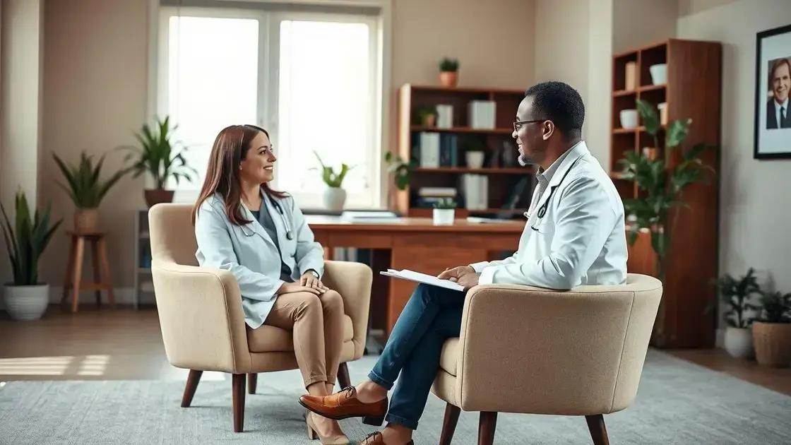 Importância do acompanhamento médico