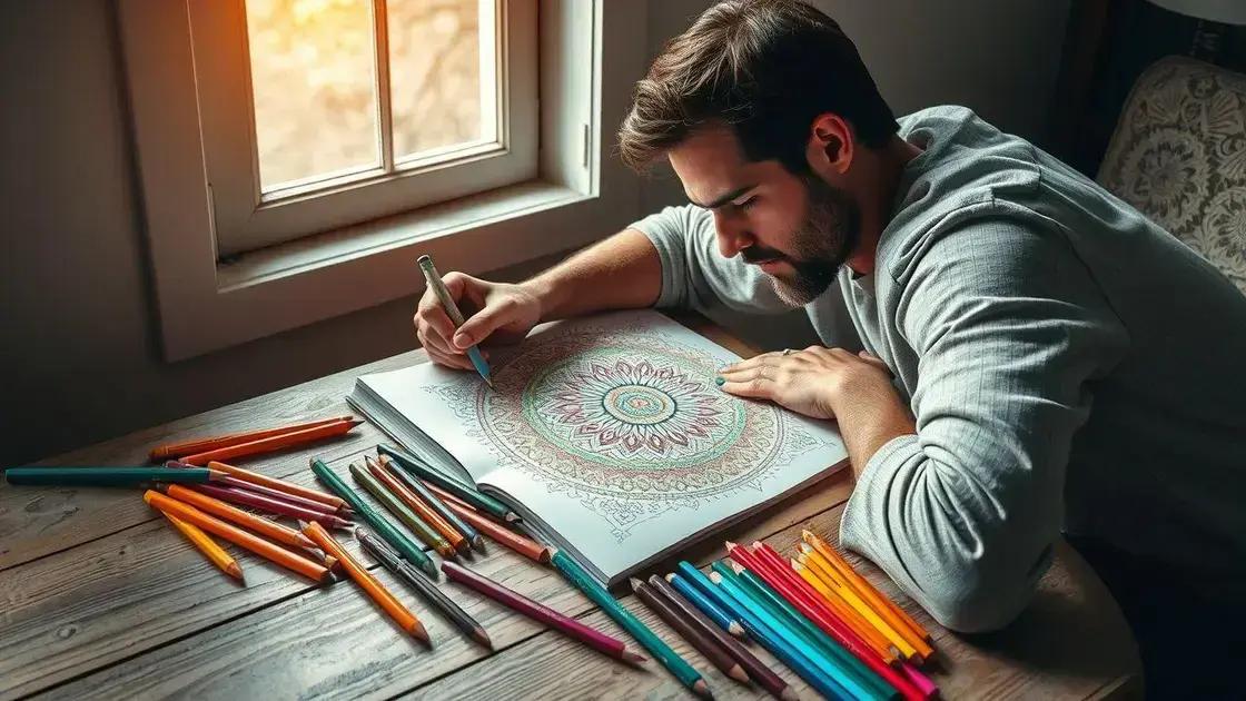 Os Benefícios de Colorir para Adultos: Reduzindo Estresse e Aumentando a Criatividade