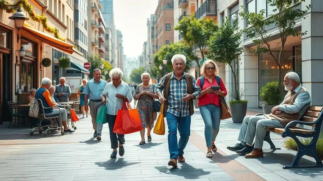 Tendência de envelhecimento da população