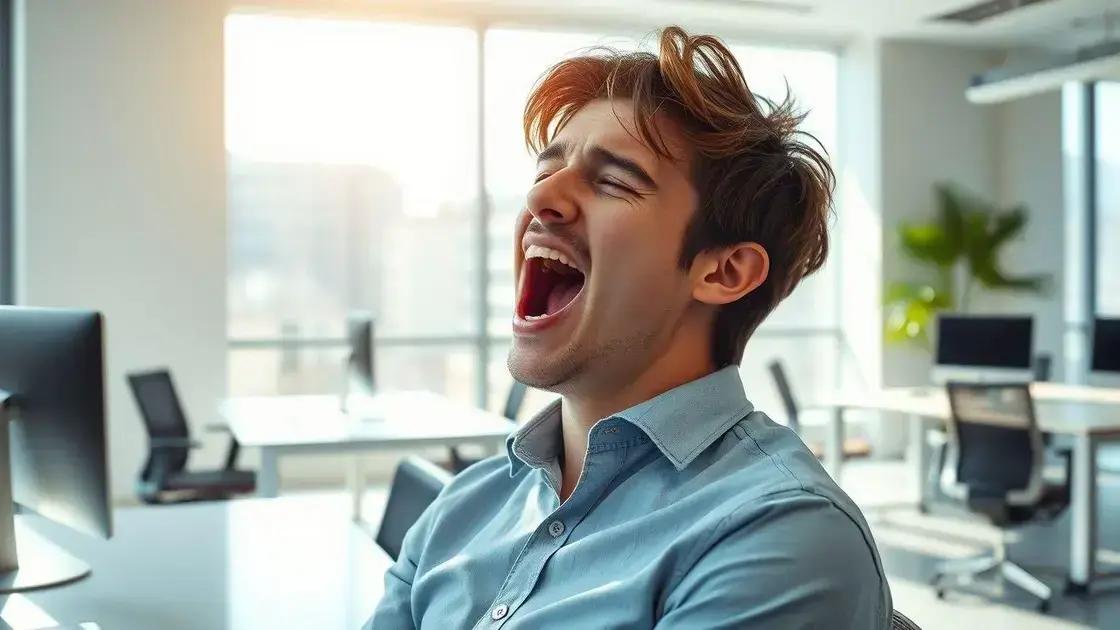 5 dicas práticas para superar a sonolência durante o dia