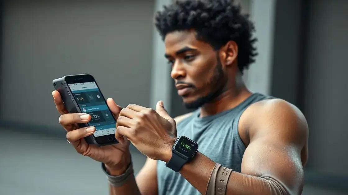 A relação digital e monitoramento de treinos