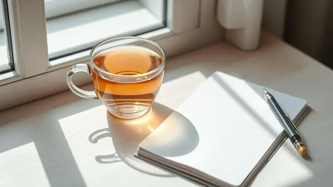 Cuidados e contraindicações ao consumir o chá