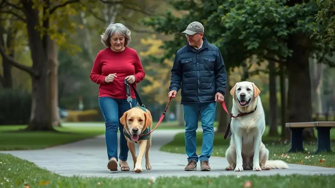 Diferenças entre cães-guia e cães de suporte emocional