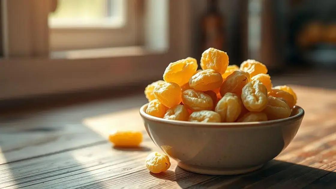 Como Consumir Uva Passa Branca na Sua Dieta