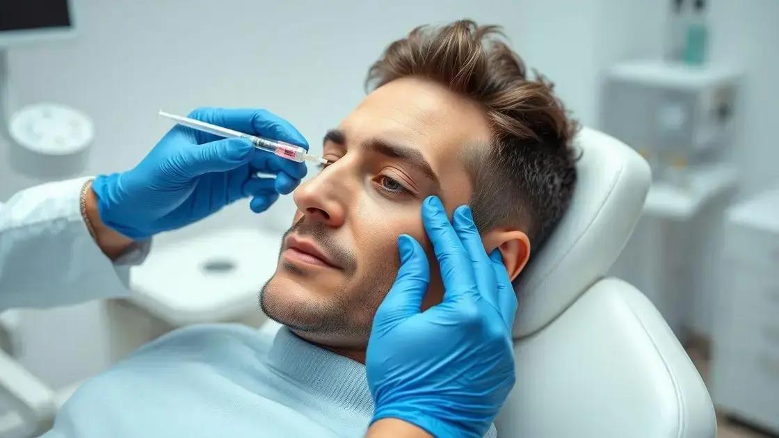 Como funciona a aplicação do botox masculino: peculiaridades e resultados