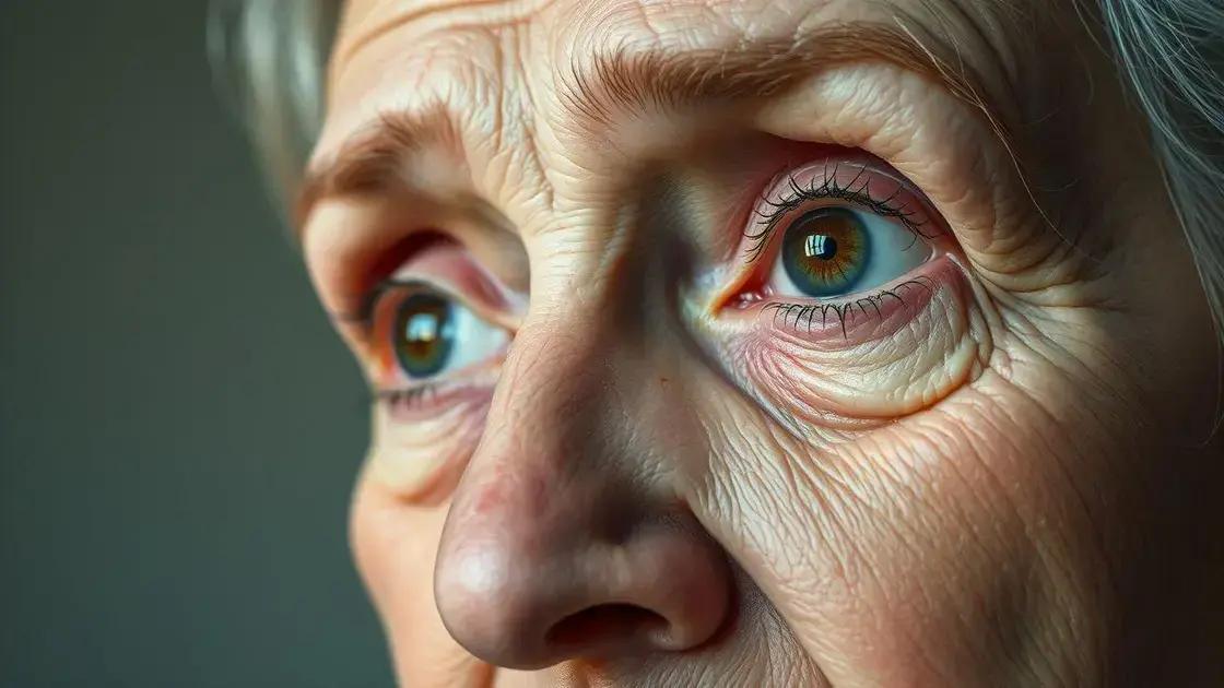 Entenda o arco senil e sua relação com o colesterol alto